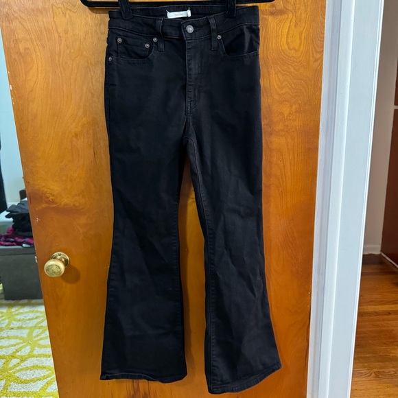 Levi's 726 Flare High Rise Jeans - Picture 3 of 8
